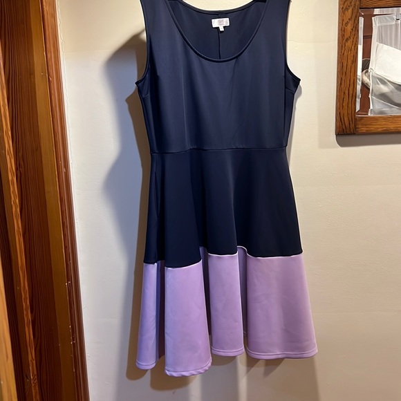 Today I am Fearless by Society + fit and flare dress, 18/20 - Picture 1 of 8